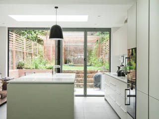 Fentiman Road, Vauxhall, Emmett Russell Architects Emmett Russell Architects Modern Kitchen