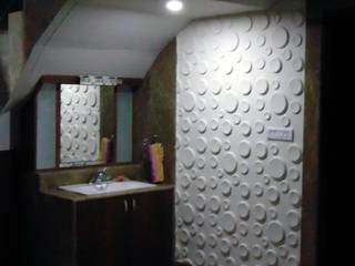 3D WallArt Wall Panels, Floor2Walls Floor2Walls Espaços comerciais