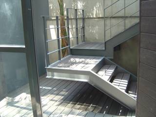 Edificio de departamentos en Seneca (Polanco), Shimada Flooring Shimada Flooring Modern balcony, veranda & terrace