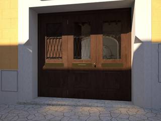 Perspectivas 3D - Garajes y entradas, Realistic-design Realistic-design Garage/shed