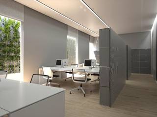 Perspectivas 3D - Oficinas , Realistic-design Realistic-design Gewerbeflächen