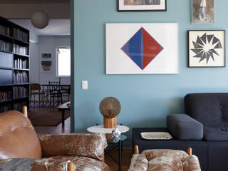 Residência Lorena, Mauricio Arruda Design Mauricio Arruda Design Eclectic style living room