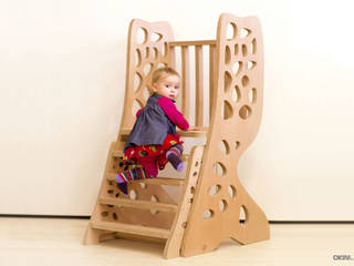 ​Mobiliar für eine Kinderkrippe , form.bar form.bar 商業空間 エンジニアリングウッド 透明