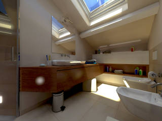 Progettazione d'Interni , Studio di Architettura Tundo Studio di Architettura Tundo Modern style bathrooms
