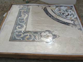 Marble and Semiprecious Stone Floor Inlay, Crafts Indica Crafts Indica Otros espacios