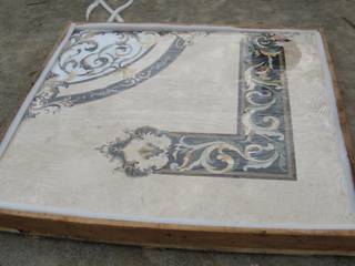 Marble and Semiprecious Stone Floor Inlay, Crafts Indica Crafts Indica Otros espacios