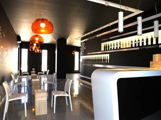 Concept winestore OTTOVENTI, Gianni Ingardia Architetto Gianni Ingardia Architetto Commercial spaces