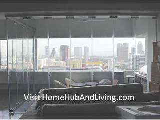 Singapore Luxury High-End City Residential Designer House Prefer Frameless Door System for Creative Co Space Outdoor Balcony Designs with Flexible Glass Room for Meeting, Chill Out / Smoking Area or Turning into Barbeque with Charcoal Grill Equipment, daniel7 daniel7 ドア
