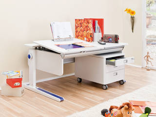 moll Children Study Rooms, Ergolife Pte Ltd Ergolife Pte Ltd Рабочий кабинет Письменные столы