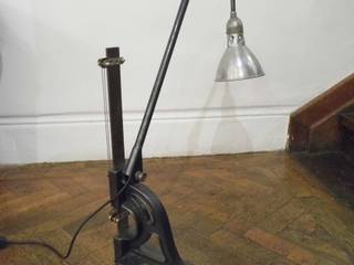Upcycled Industial Lamp, Travers Antiques Travers Antiques Living roomLighting