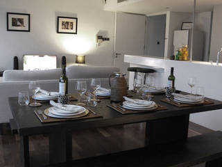 Dining / Living elliot James Pte Ltd Modern living room
