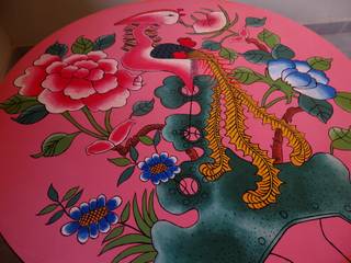 Peranakan plate coffee table, Art From Junk Pte Ltd: eclectic by Art From Junk Pte Ltd,Eclectic