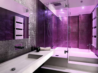 Attico in Sicilia, Studio 4e Studio 4e Modern bathroom