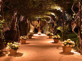 Private Villa in French Riviera, Cannata&Partners Lighting Design Cannata&Partners Lighting Design Сад