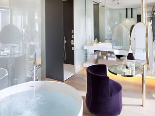 Hotel Mandarín Oriental - Barcelona, TONO BAGNO | Pasión por tu baño TONO BAGNO | Pasión por tu baño モダンスタイルの お風呂