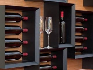Esigo 5, the wine bookcase, Esigo SRL Esigo SRL Modern Home Wine Cellar Wood
