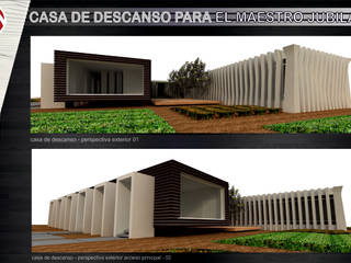 casa de descanso maestro jubilado, AE ARQUITECTOS AE ARQUITECTOS