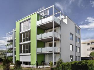 Neubau Passivhaus, 8 Wohneinheiten, Bisch.Otteni, Architekten und Innenarchiteken Bisch.Otteni, Architekten und Innenarchiteken