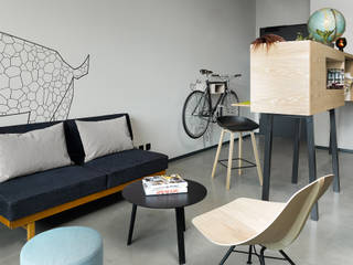 MIKILI Sonderedition für 25hours Hotel Bikini Berlin, MIKILI – Bicycle Furniture MIKILI – Bicycle Furniture 现代客厅設計點子、靈感 & 圖片