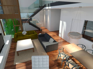 casa B, Erredeeme Arquitectos slp Erredeeme Arquitectos slp منازل