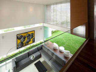 FF HOUSE, Hernandez Silva Arquitectos Hernandez Silva Arquitectos Modern Living Room