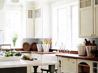 Country style kitchen homify Cucina rurale