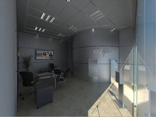 Centros de Atencion al Cliente CFE DVMN, IDEA Studio Arquitectura IDEA Studio Arquitectura Commercial spaces