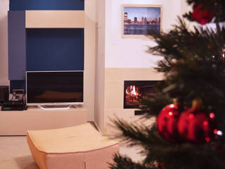 SWEET LOVE, sweet Christmas, valentina cirillo architetto valentina cirillo architetto Moderne Wohnzimmer