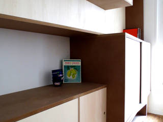 Maremeet - Bibliothèque, Atelier Hô Atelier Hô Living room