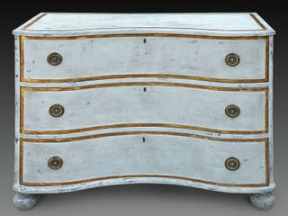 The 'Charleston' chest of drawers, Perceval Designs Perceval Designs Salas de estar clássicas