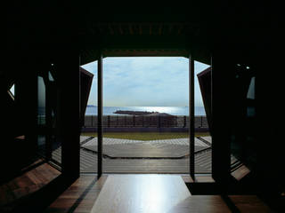 Seashore Shell House, Takeshi Hirobe Architects /株式会社 廣部剛司建築研究所 Takeshi Hirobe Architects /株式会社 廣部剛司建築研究所 Rumah: Ide desain interior, inspirasi & gambar