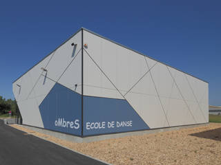 ECOLE DE DANSE / Compagnie OMbreS, Atelier d'Architecture Gilles BERTRAND Atelier d'Architecture Gilles BERTRAND Espacios