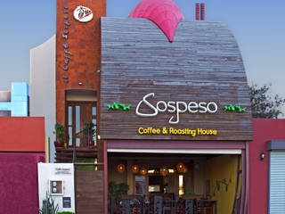 Cafe Sospeso, Chávez & Díaz Arquitectos Chávez & Díaz Arquitectos Gewerbeflächen