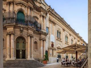 SATRA RISTORANTE, ARCH. FRANCESCA TIMPERANZA ARCH. FRANCESCA TIMPERANZA مساحات تجارية