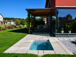 @wat Meersalzwasser-Tauchbecken / Minipool, design@garten GmbH & Co. KG design@garten GmbH & Co. KG Modern Garden Swim baths & ponds