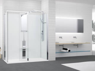 Een bad vervangen door een douche, Novellini Novellini Modern bathroom