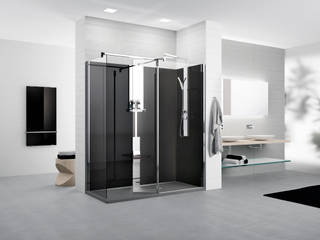 Een bad vervangen door een douche, Novellini Novellini Moderne badkamers