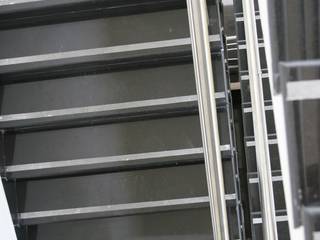Corporate, Cubit Architects Cubit Architects Modern corridor, hallway & stairs