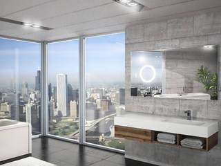 METRO, Edmo S.r.l. Edmo S.r.l. Minimalist style bathroom Sinks