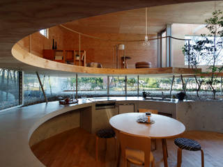 Pit house, UID UID Modern kitchen