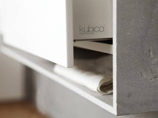 Kube, il primogenito della collaborazione fra delineodesign e Kubico, DELINEODESIGN DELINEODESIGN BathroomSinks