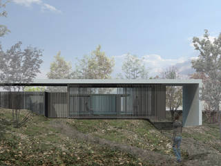 Porch House, MMVARQUITECTO MMVARQUITECTO الغرف