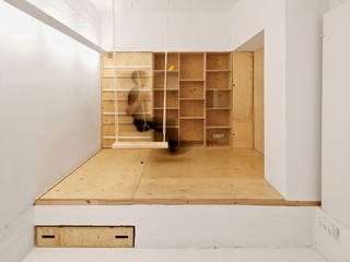 taller toormix, vora vora Modern study/office