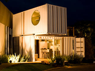 Loft-Container 20', Ferraro Habitat Ferraro Habitat Nhà phong cách tối giản
