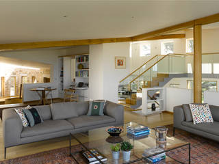 Jersey House , Hudson Architects Hudson Architects Modern living room