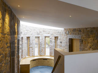 Jersey House , Hudson Architects Hudson Architects Modern Corridor, Hallway and Staircase