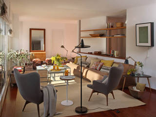 EG 4. Piso Barcelones, BONBA studio BONBA studio Scandinavian style living room