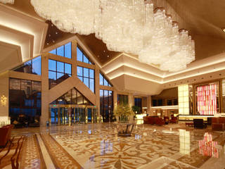 Hilton Hangzhou Qiandao Lake Resort, IVAN C. DESIGN LIMITED IVAN C. DESIGN LIMITED Espaços comerciais