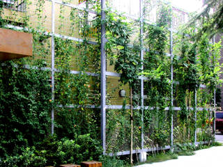 緑の環境の集合住宅, ユミラ建築設計室 ユミラ建築設計室 Moderne Häuser