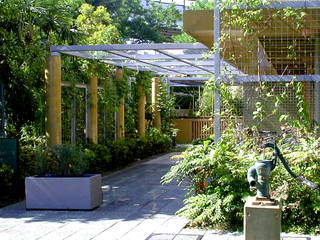 緑の環境の集合住宅, ユミラ建築設計室 ユミラ建築設計室 Moderner Garten